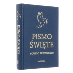 Pismo Święte Nowego Testamentu z dużymi literami, twarda oprawa