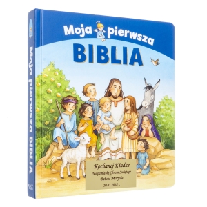 Biblia dla dzieci "Moja pierwsza Biblia" kartonowa