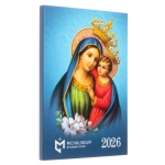 Kalendarz religijny na 2026 rok z Matką Bożą – kieszonkowy format