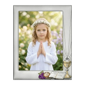 ramka komunijna 10x15 z grawerem KOLORYZOWANA pamiątka komunii