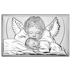 Prezent na Narodziny Dziecka Pamiątka Chrztu Świętego Anioł Stróż 6835