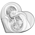 Srebrny Obrazek Święta Rodzina - Pamiątka Ślubu - Rocznicy 6811