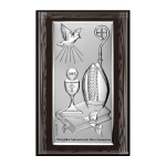 Srebrny obrazek prezent do bierzmowania MITRA DS150FM