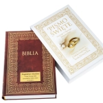 Pismo Święte duże w etui z grawerem PAMIĄTKA NA ŚLUB