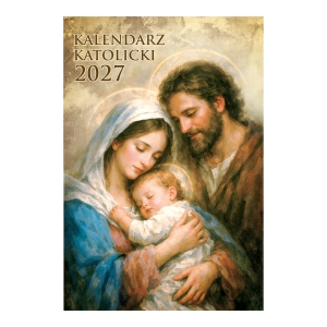 Kalendarz Katolicki 2027 ŚCIENNY 20x29,5 cm Święta Kościelne