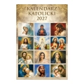 Kalendarz Katolicki 2027 plansza wszystkich kart miesięcznych
