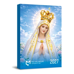 Kalendarzyk Kieszonkowy 2027 Matka Boża Fatimska religijny