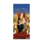 Kalendarz ścienny 2027 Madonny religijny z Matką Bożą na spirali