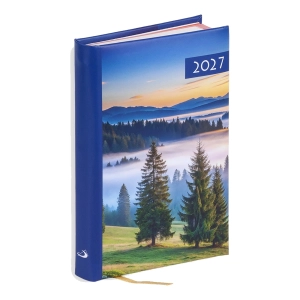 Terminarz kalendarz na 2027 rok mały B7 KOLOR krajobraz