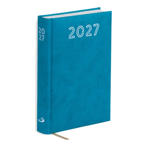 Terminarz 2027 B6 Standard turkusowy widok 2