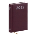 Terminarz 2027 B6 Standard bordowy widok 2