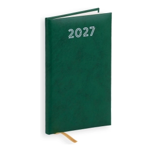 Terminarz tygodniowy 2027 STANDARD zielony