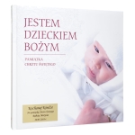 Jestem dzieckiem Bożym Pamiątka Chrztu Świętego z grawerem