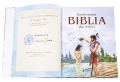 ILUSTROWANA BIBLIA DLA DZIECI PAMIĄTKA CHRZTU KOMUNII z grawerem
