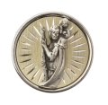 PLAKIETKA MAGNETYCZNA ZE ŚWIĘTYM KRZYSZTOFEM