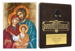 Ikona z wizerunkiem Świętej Rodziny 11 x 14 cm grawer gratis