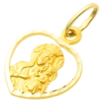 Medalik złoty Matka Boża Częstochowska 0,90 g pr. 585